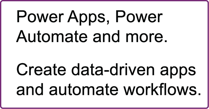 Power Apps, Power Automate and more. Create data-driven apps and automate workflows.